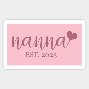 nanna EST. 2023 Sticker